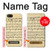 S2504 Vintage Music Sheet Hülle Schutzhülle Taschen für iPhone 5 5S SE