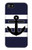 S2758 Anchor Navy Hülle Schutzhülle Taschen für iPhone 5 5S SE