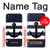 S2758 Anchor Navy Hülle Schutzhülle Taschen für iPhone 5 5S SE