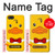 S2760 Yellow Duck Tuxedo Cartoon Hülle Schutzhülle Taschen für iPhone 5 5S SE