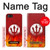 S2803 Fire Red Devil Spear Symbol Hülle Schutzhülle Taschen für iPhone 5 5S SE