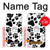 S2904 Dog Paw Prints Hülle Schutzhülle Taschen für iPhone 5 5S SE