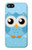 S3029 Cute Blue Owl Hülle Schutzhülle Taschen für iPhone 5 5S SE