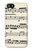 S3082 Music Sheet Hülle Schutzhülle Taschen für iPhone 5 5S SE