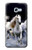 S0246 White Horse Hülle Schutzhülle Taschen für Samsung Galaxy A5 (2017)