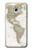 S0604 World Map Hülle Schutzhülle Taschen für Samsung Galaxy A5 (2017)