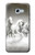 S0933 White Horses Hülle Schutzhülle Taschen für Samsung Galaxy A5 (2017)