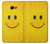 S1146 Yellow Sun Smile Hülle Schutzhülle Taschen für Samsung Galaxy A5 (2017)