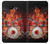S1431 Skull Drum Fire Rock Hülle Schutzhülle Taschen für Samsung Galaxy A5 (2017)
