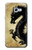 S1482 Black Dragon Painting Hülle Schutzhülle Taschen für Samsung Galaxy A5 (2017)