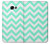 S1723 Mint Chevron Zigzag Hülle Schutzhülle Taschen für Samsung Galaxy A5 (2017)