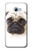 S1852 Pug Dog Hülle Schutzhülle Taschen für Samsung Galaxy A5 (2017)