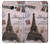 S2211 Paris Postcard Eiffel Tower Hülle Schutzhülle Taschen für Samsung Galaxy A5 (2017)