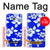 S2244 Hawaiian Hibiscus Blue Pattern Hülle Schutzhülle Taschen für Samsung Galaxy A5 (2017)
