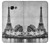 S2350 Old Paris Eiffel Tower Hülle Schutzhülle Taschen für Samsung Galaxy A5 (2017)
