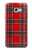 S2374 Tartan Red Pattern Hülle Schutzhülle Taschen für Samsung Galaxy A5 (2017)