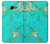 S2377 Turquoise Gemstone Texture Graphic Printed Hülle Schutzhülle Taschen für Samsung Galaxy A5 (2017)