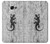 S2446 Gecko Wood Graphic Printed Hülle Schutzhülle Taschen für Samsung Galaxy A5 (2017)