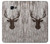 S2505 Reindeer Head Old Wood Texture Graphic Hülle Schutzhülle Taschen für Samsung Galaxy A5 (2017)