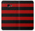S2638 Black and Red Striped Hülle Schutzhülle Taschen für Samsung Galaxy A5 (2017)