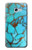 S2685 Aqua Turquoise Gemstone Graphic Printed Hülle Schutzhülle Taschen für Samsung Galaxy A5 (2017)
