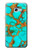 S2688 Aqua Copper Turquoise Gemstone Graphic Hülle Schutzhülle Taschen für Samsung Galaxy A5 (2017)