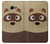 S2825 Cute Cartoon Raccoon Hülle Schutzhülle Taschen für Samsung Galaxy A5 (2017)