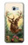 S2841 Vintage Reindeer Christmas Hülle Schutzhülle Taschen für Samsung Galaxy A5 (2017)
