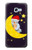 S2849 Clute Sleepy Owl Moon Night Hülle Schutzhülle Taschen für Samsung Galaxy A5 (2017)