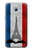S2859 Vintage France Flag Eiffel Tower Hülle Schutzhülle Taschen für Samsung Galaxy A5 (2017)