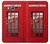 S0058 British Red Telephone Box Hülle Schutzhülle Taschen für Samsung Galaxy J3 (2016)