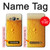 S0328 Beer Glass Hülle Schutzhülle Taschen für Samsung Galaxy J3 (2016)