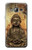 S0344 Buddha Rock Carving Hülle Schutzhülle Taschen für Samsung Galaxy J3 (2016)