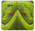 S0785 Green Snake Hülle Schutzhülle Taschen für Samsung Galaxy J3 (2016)