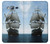 S1096 Sailing Ship in an Ocean Hülle Schutzhülle Taschen für Samsung Galaxy J3 (2016)