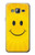 S1146 Yellow Sun Smile Hülle Schutzhülle Taschen für Samsung Galaxy J3 (2016)