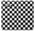 S1611 Black and White Check Chess Board Hülle Schutzhülle Taschen für Samsung Galaxy J3 (2016)