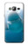 S1801 Beluga Whale Smile Whale Hülle Schutzhülle Taschen für Samsung Galaxy J3 (2016)
