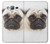 S1852 Pug Dog Hülle Schutzhülle Taschen für Samsung Galaxy J3 (2016)