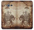 S2102 Thai Art Buddha on Elephant Hülle Schutzhülle Taschen für Samsung Galaxy J3 (2016)