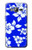 S2244 Hawaiian Hibiscus Blue Pattern Hülle Schutzhülle Taschen für Samsung Galaxy J3 (2016)