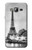 S2350 Old Paris Eiffel Tower Hülle Schutzhülle Taschen für Samsung Galaxy J3 (2016)