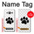 S2355 Paw Foot Print Hülle Schutzhülle Taschen für Samsung Galaxy J3 (2016)