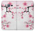 S2359 Plum Blossom Hülle Schutzhülle Taschen für Samsung Galaxy J3 (2016)