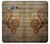 S2368 Sheet Music Notes Hülle Schutzhülle Taschen für Samsung Galaxy J3 (2016)