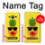 S2443 Funny Pineapple Sunglasses Kiss Hülle Schutzhülle Taschen für Samsung Galaxy J3 (2016)