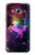S2486 Rainbow Unicorn Nebula Space Hülle Schutzhülle Taschen für Samsung Galaxy J3 (2016)