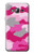 S2525 Pink Camo Camouflage Hülle Schutzhülle Taschen für Samsung Galaxy J3 (2016)