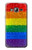 S2683 Rainbow LGBT Pride Flag Hülle Schutzhülle Taschen für Samsung Galaxy J3 (2016)