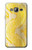 S2713 Yellow Snake Skin Graphic Printed Hülle Schutzhülle Taschen für Samsung Galaxy J3 (2016)